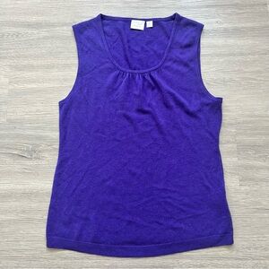 Kim Rogers Vibrant Purple Tank Top
